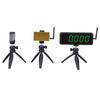 Wireless Sprint Timer 1.8 Inch 5 Digit Display Battery Powered Race Clock Stopwatch for Racing Roller Skating Track