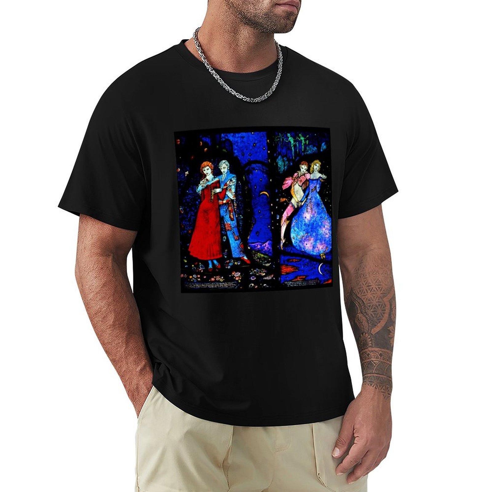

The Geneva Window The Playboy of the Western World Harry Clarke TShirt quick drying mens graphic tshirts funny 4XL