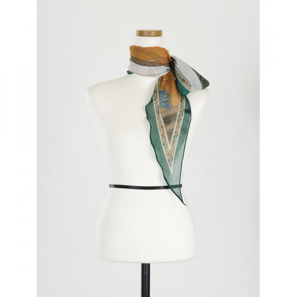 Shop   Women Tassel Diamond Fashion Scarf Green Drn Wsc 0766