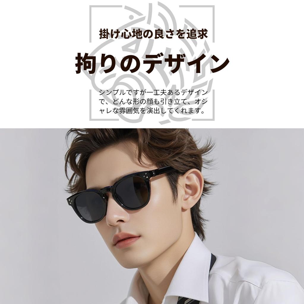 [FEISEDY] Foldable Sunglasses for Women and Men, TAC Polarized TR90, UV Protection, for Driving, Fishing, Sports, Motorcycling, Golf, Hiking,