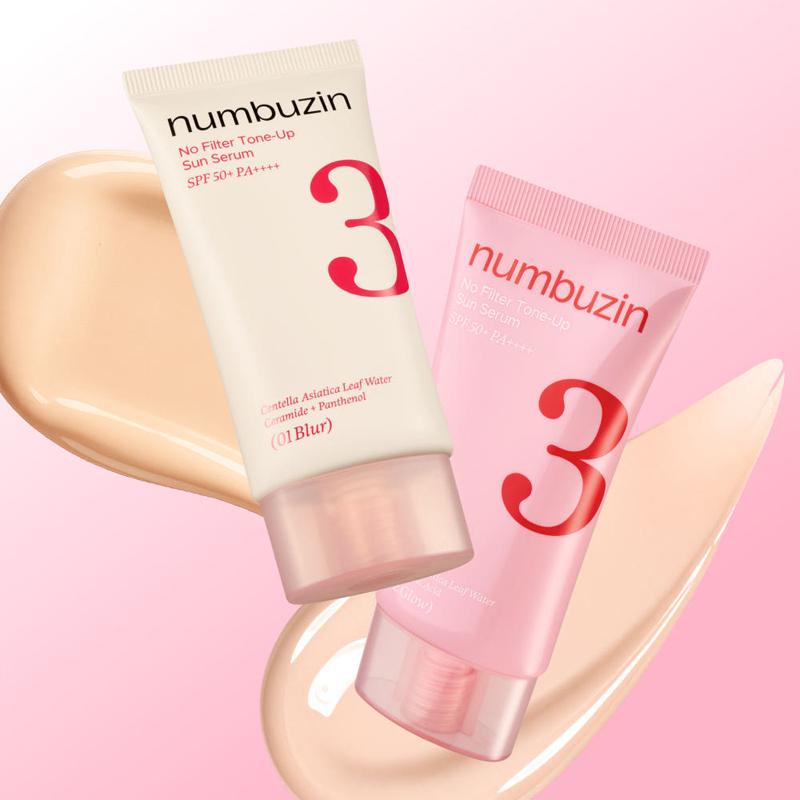 NUMBUZIN No.3 No Filter Tone-Up Sun Serum SPF 50+ PA++++ 50ml