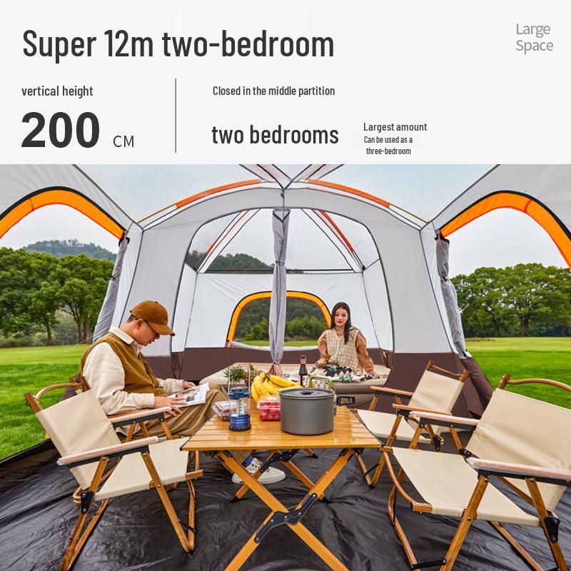 Breathable Waterproof Automatic Tent - Mosquito-Proof, Portable & Folding Outdoor Camping Shelter