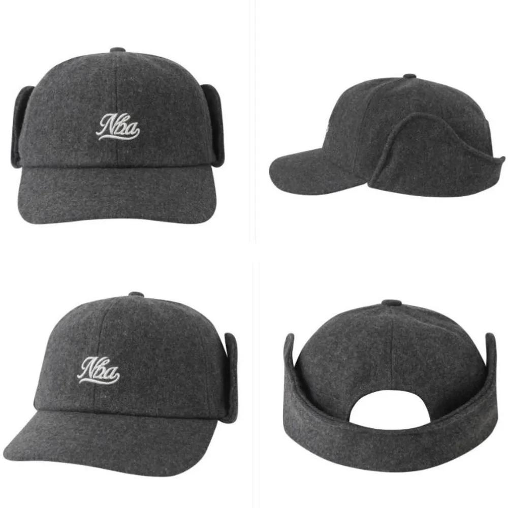 [NBA] Wool Short Earflap Cap (N255AP121P) Navy