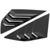Rr Window Louve  Car Rr Window Blinds Side Tuyere Louve  Vent for    ST   MK3 Hatchback Carbon    