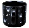 Sanrio Characters (SANRIO) Mug, 350ml, Diameter: Approx. 9 X 8cm, Kuromi Dot Design, Microwave Safe, Made In Japan, Black, SAN182-11