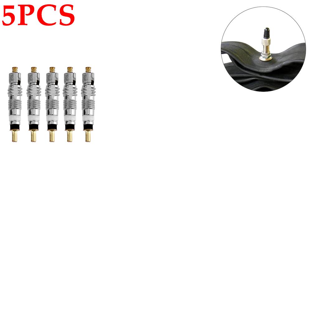 

5-30PCS Valve Core Presta To Schrader French Air Pump Bicycle Bike Valve and Removal Tool Bicycle Accessories Valve Core Tools