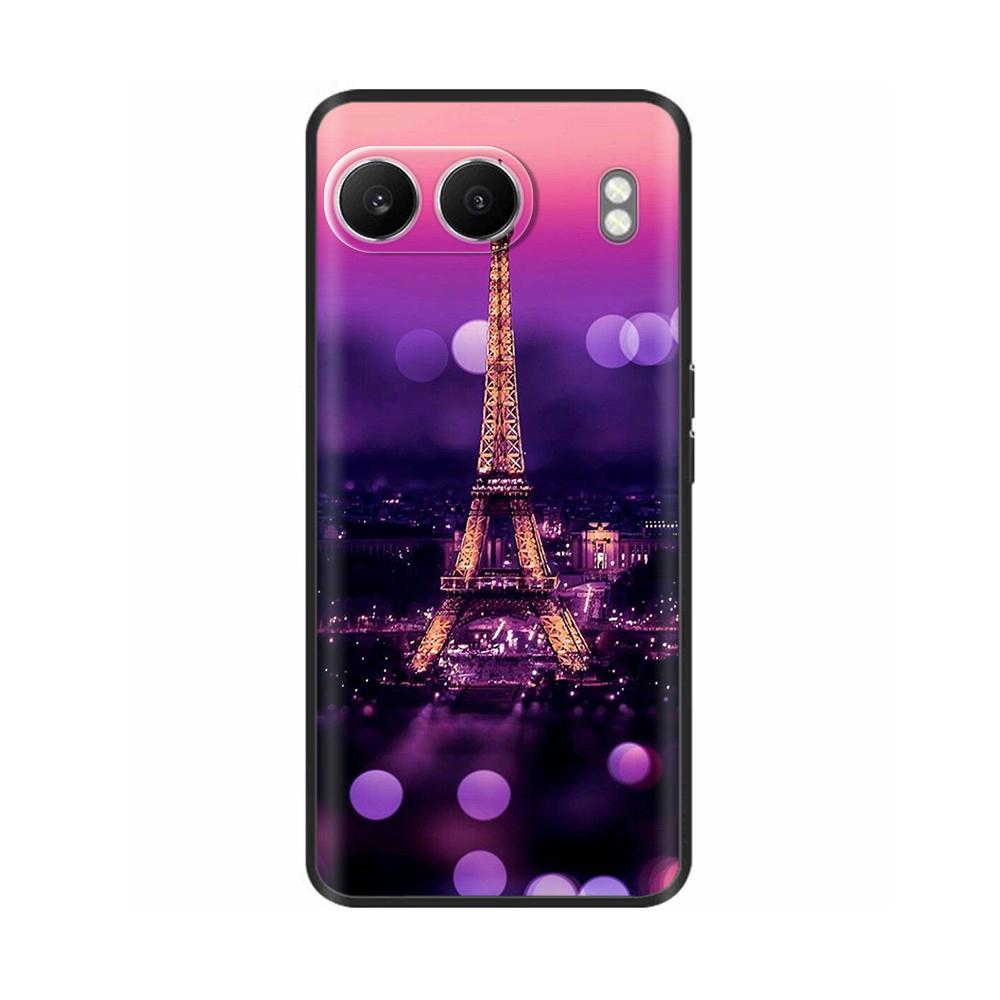For Oneplus Nord 4 Case Fashion Silicone Black Soft Bumper Back Cover For OnePlus Nord4 5G Phone Cases Cartoon TPU Coque Shells