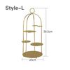 Wedding Buffet Cake Set Up Dessert Table Decorations Display Rack Set European Style Snack Rack Food Stand Cake Stand Cake Stand