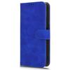 For ZTE Blade A75 4G Leather Case Skin-Feel Anti-Drop Wallet Flip Phone Cover