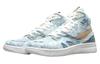 Li Ning Deluxe Hi Slip Resistant Coverage Lightweight High Top Vintage Basketball Shoes Women's Mist Blue AGBR026-3