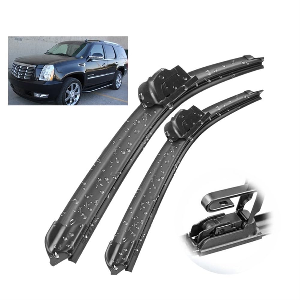 

Стеклоочиститель для Cadillac Escalade 2009-2014 Лобовое стекло Лобовое стекло Окно Автомобильная дождевая щетка 22 +22 One Size