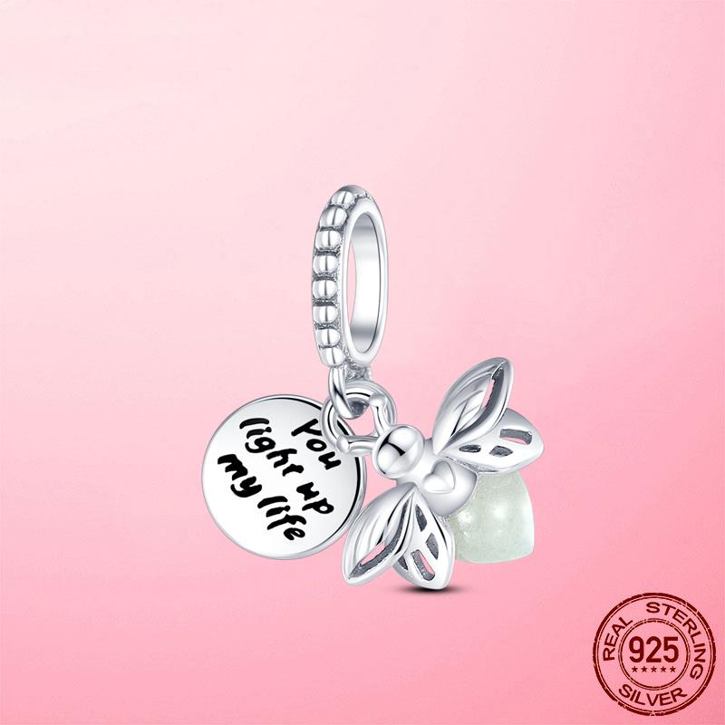 New 925 Silver Snake Coffee Cup Dog CZ Cactus Charms Beads Fit Original Women Bracelet Fine Silver Jewelry Gift