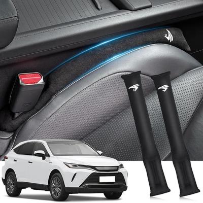 HUDIY Car Gap Cushions for the New Harrier 80 Series 2020 Suede Seat Console Side Molded Seat Leak Prevention Strips for the and Prevents Small Items