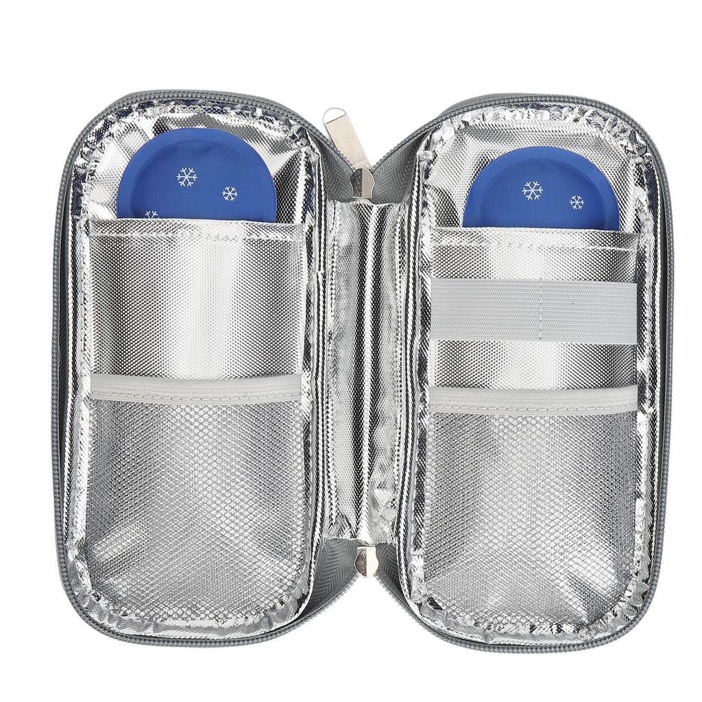 Insulin Cooler Bag Portable Lightweight Improved Insulation Convenient for Insulin Pen Glucose Monitor
