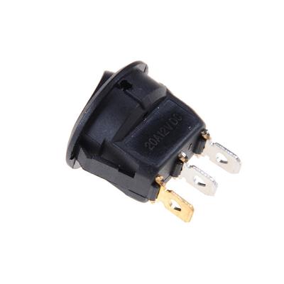 1 Pieza/Juego 12V Coche Punto Redondo Luz Led Interruptor Basculante Ventas