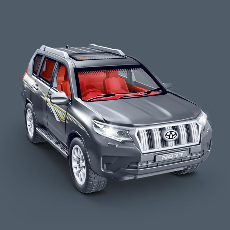 Off Leisure Simulated Road Vehicle Model Kid Toy With Sound And Light Function