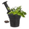 Black cast iron spice mortar LITINA