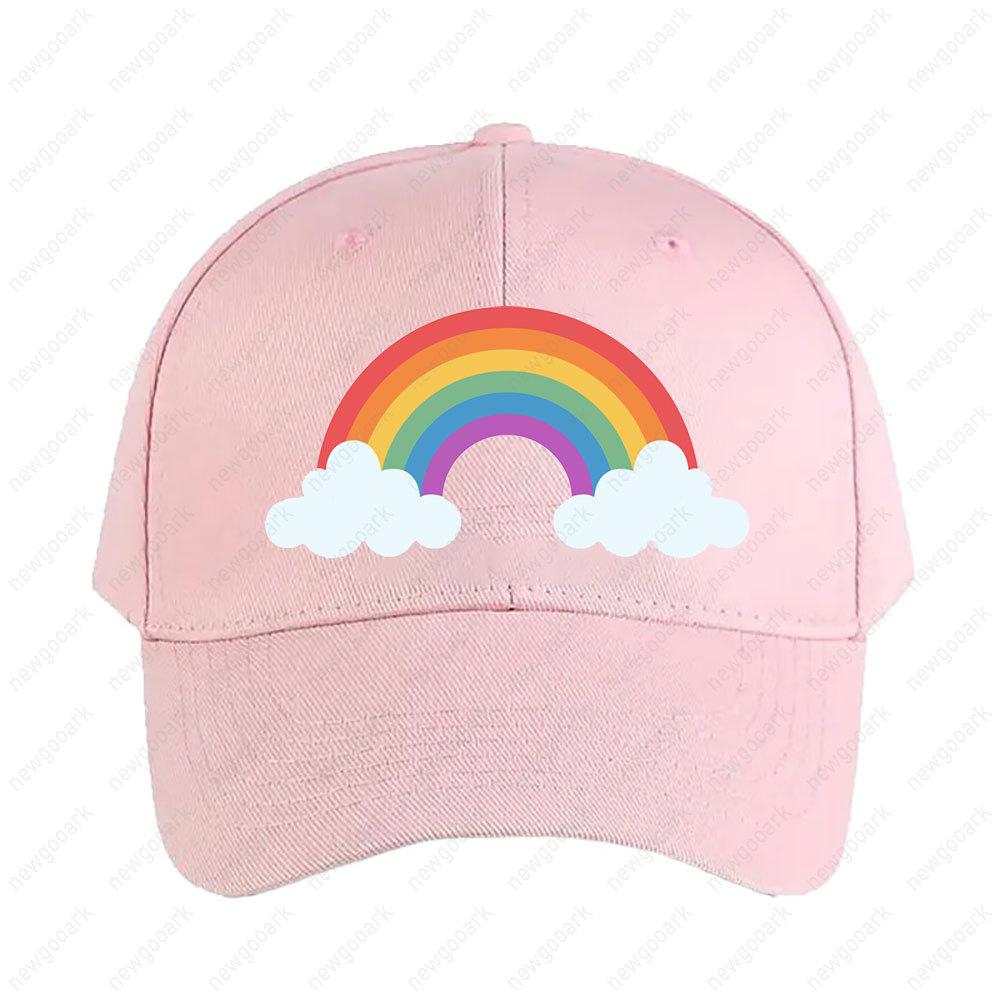 Pride Rainbow Cap Women Unisex Adult Casual Adjustable Printed Baseball Caps Trucker Cap