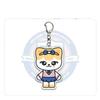 IVE 'MINIVE' Pop-up Campus Edition Cartoon Acrylic Keychain - LIZ, Ahn Yujin, Jang Wonyoung