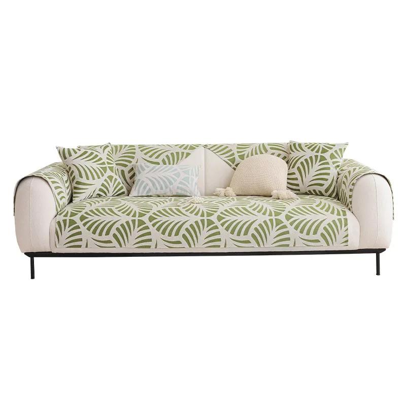 Universal Sofa Cushion Light Luxury Advanced Sense Sofa Cover Cloth Non-slip Anti-running Cushion Breathable Sofa Cover