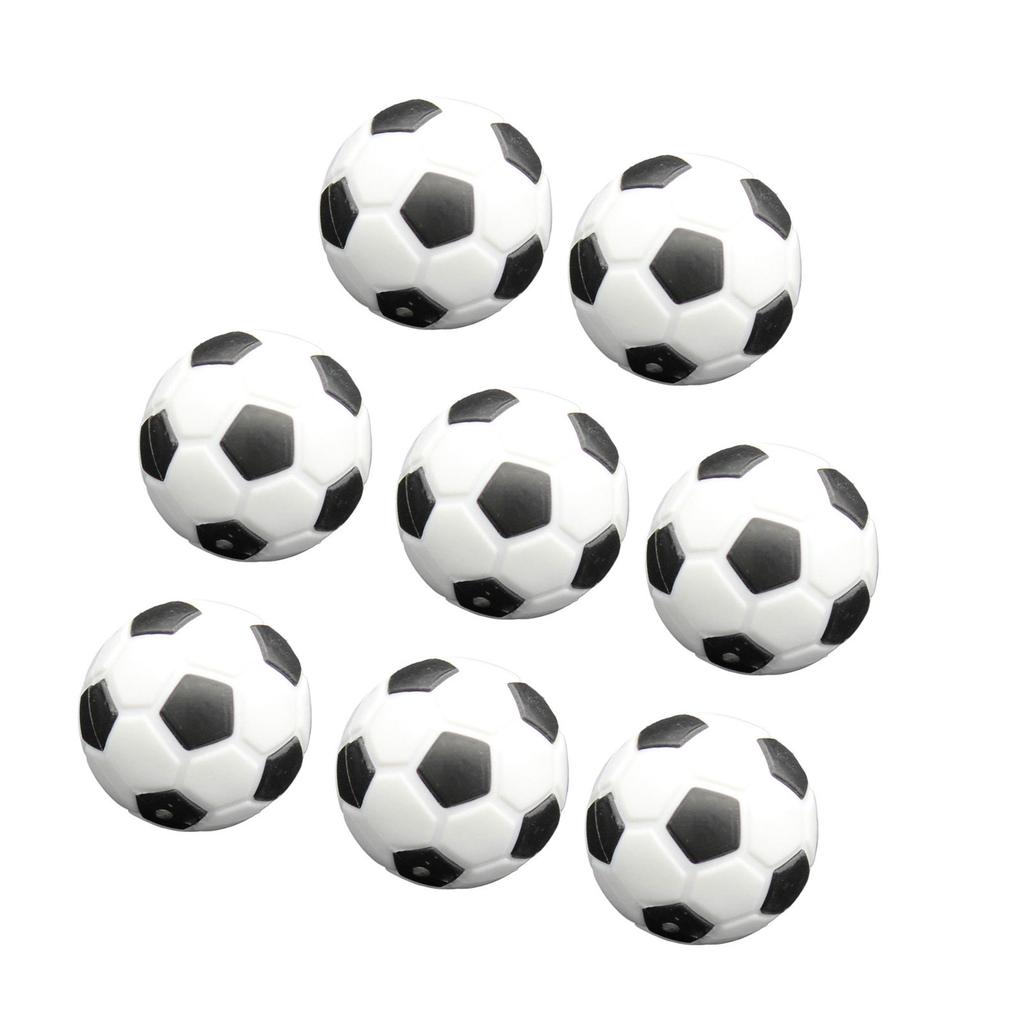 8 stuks Tafelvoetbal Foosballs Vervangballen Officiële Tafelspelballen Kleine Tafelvoetbalballen Accessoire