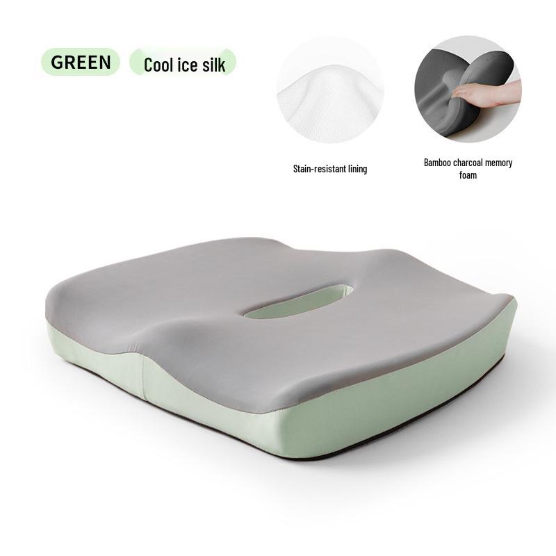 Ergonomic Memory Foam Office Chair Cushion for Lumbar Support and Long Sitting Comfort