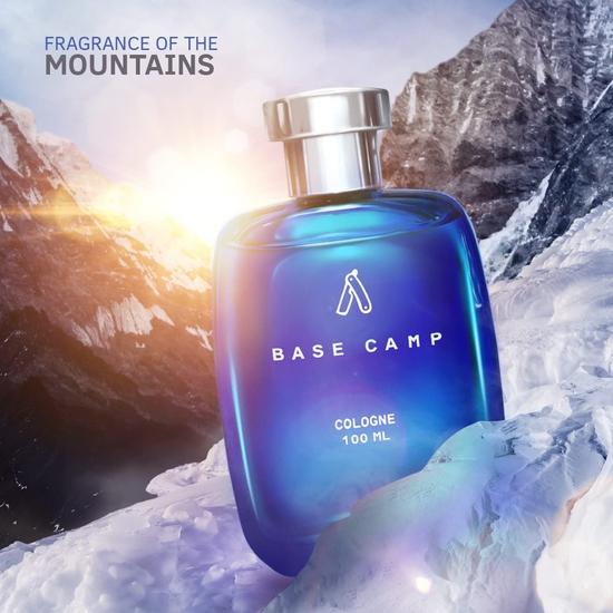 Ustraa Base Camp Cologne - 100ml - Perfume For Men | Cool, Crispy Mountain Freshness for Day & Ammunition Cologne 100 Ml | Perfume for Men