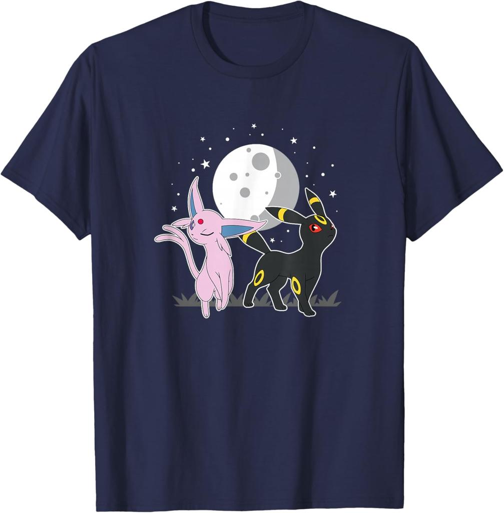 Pokémon - Celestial Espeon and Umbreon T-Shirt S-4XL Unisex