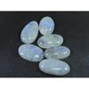 235Cts. Natural Rainbow Moonstone Oval Cabochon Loose Gemstone 06 Pcs Lot C-1651