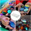 Pea Gravel Resin Silicone Mold, 3d Stone Painting Suit, Diy Resin Plaster Pebble Mold, Garden Decoration, Potted Plant Display