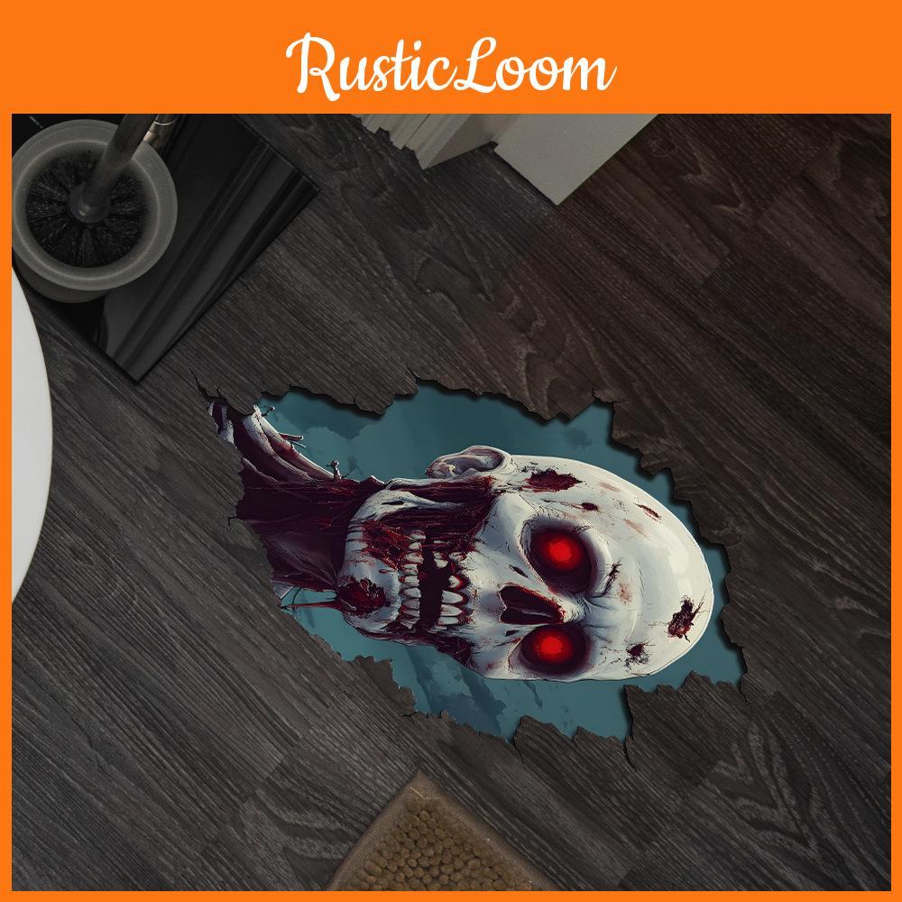 Halloween Horror Zombie Floor Stickers Bedroom Living Room Decoration Home