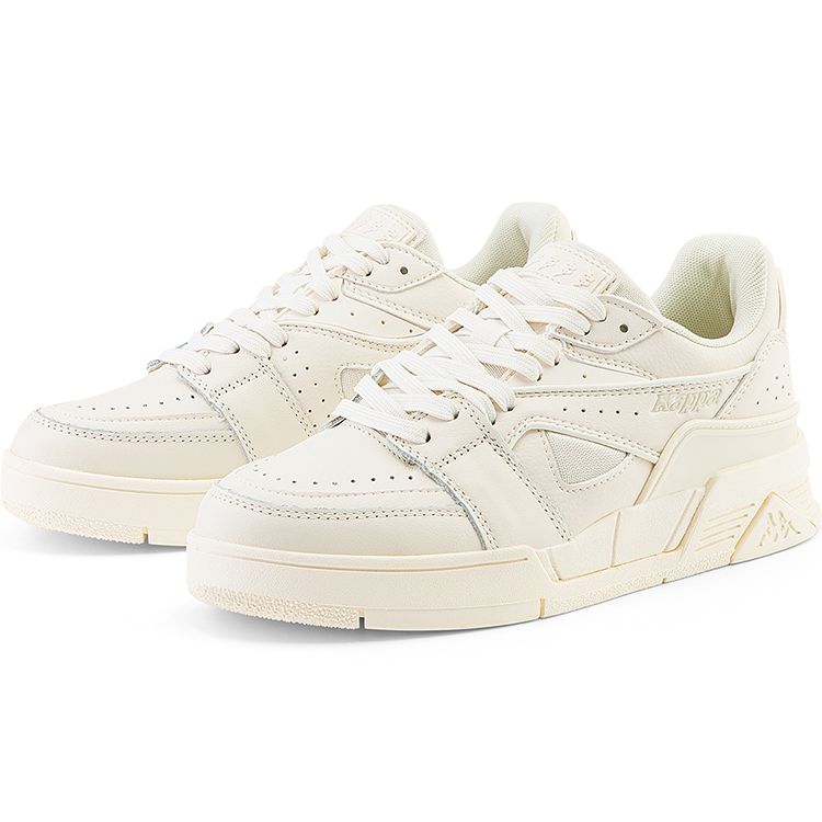 Kappa Durable Low-Top Skate Shoes Unisex Sneakers Winter-White K0BZ5CC53-0106