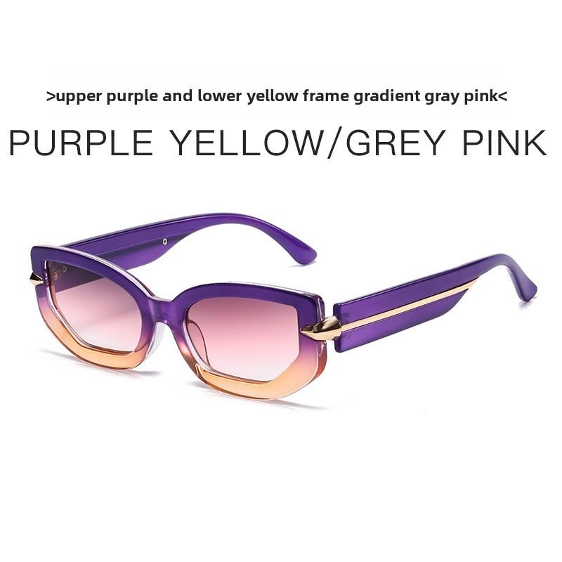 Retro Cat Eye Eyewear With Polycarbonate Lenses For Fashion Streetwear And Parties