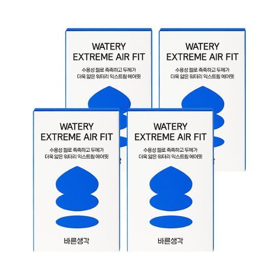 Выберите 2 типа Bareunsaengkak Watery Extreme Air Fit большой емкости (10 шт. * 2 упаковки / 10 шт. * 4 упаковки)