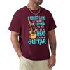 Guitar Shirt Funny I Might Look Like Im Listening To You T-Shirt New Coming Summer T Shirts Harajuku Cotton Men Tops Shirt