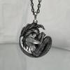 New Mermaid and Child Retro Pendant Women's Fashion Mother's Day Necklace