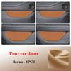 For GAC Aion RT 2026 2026 Car Door Slot Storage Box Leather Protective Pad Cover Glove Box Storage Barrel Interior Accessories