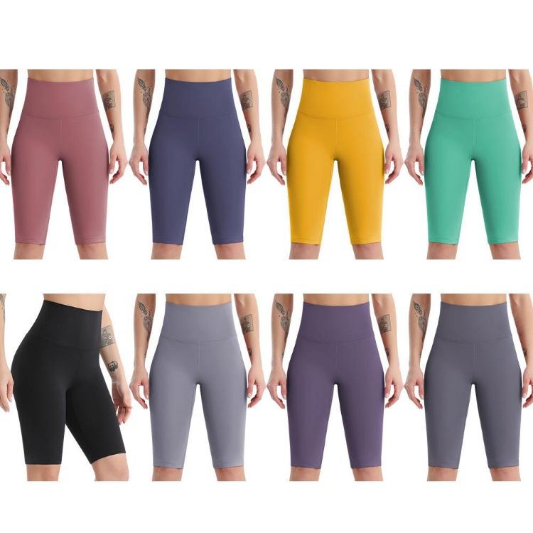 High Waist Yoga Shorts for Women Summer Workout Activewear PRO Fitness Pants Sweat Proof Lifted Hip Cross Border Design