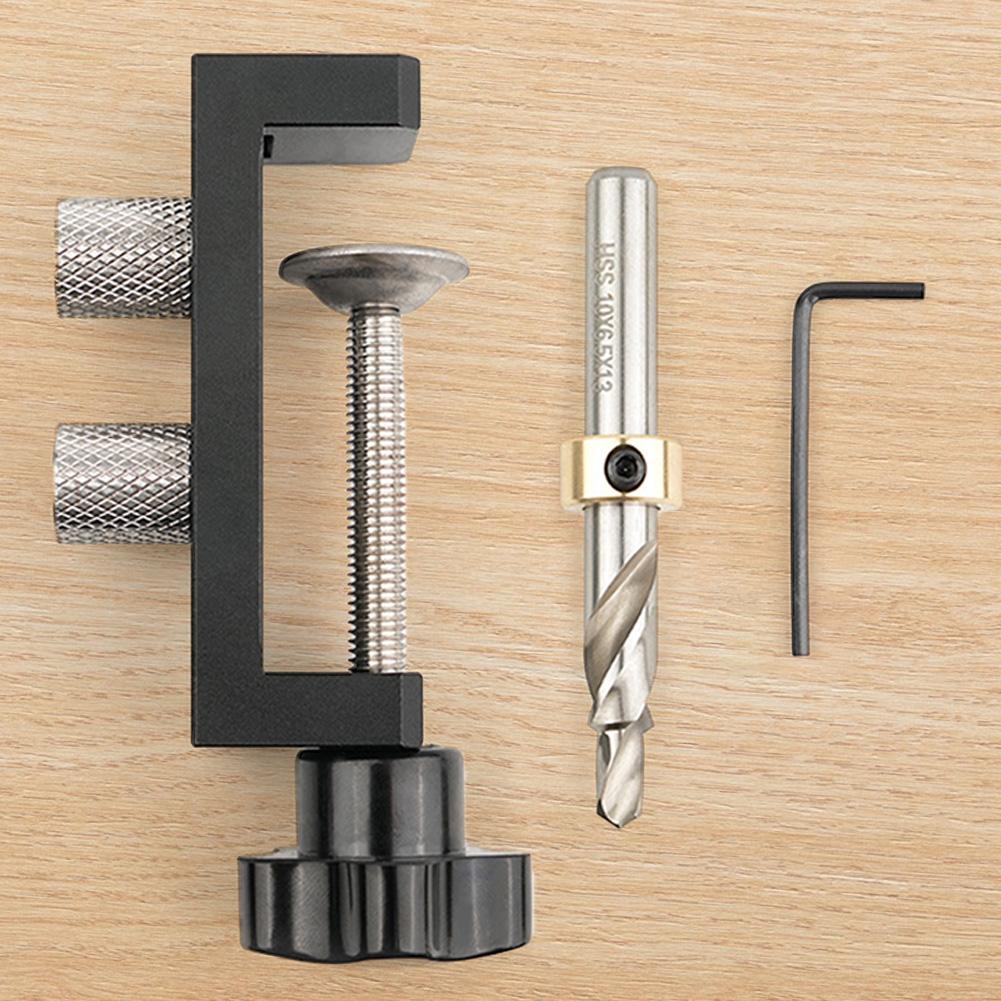 Universal DIY Tool Aluminum Profile Punching Auxiliary DIY Tool Drilling Positioning Tool for 2020 2040 3030 3060 4040 Profiles