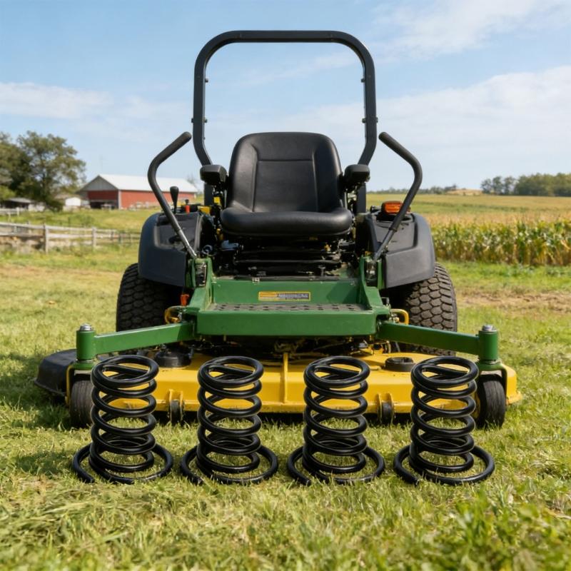 Pack Of 4 M154605 Seat Springs Designed For Lawn Mower Machines For Better Comfort And Extended Use