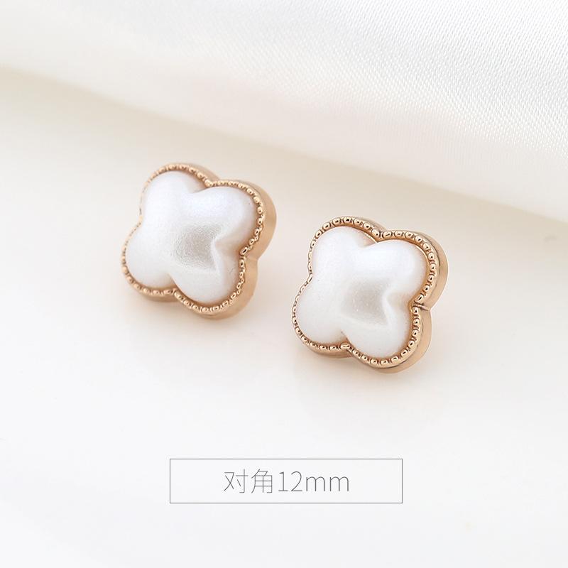 Bílé perleťové knoflíky na košili Dámské oblečení Krásné Vynikající knoflíky Doplňky Univerzální Top Kardigan Knoflíky na košili Malé