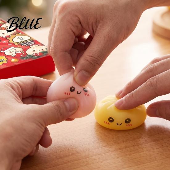 Advent Calendar for with Mini Toy Box Dumplings Squeeze Christmas Party 24-Day Countdown Activity Family