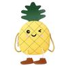 New Cute Pineapple Children's Bag Little Girl Messenger Bag Fashion Cartoon Shoulder Bag Baby Accessories Coin Purse
