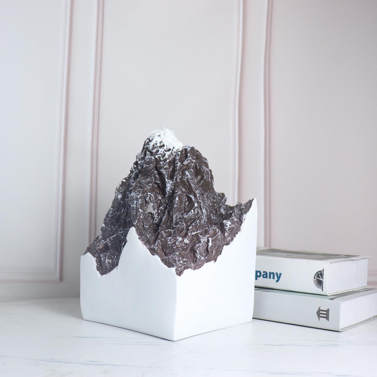 Contemporary Chinese Abstract Rockery Sculpture for Hotel Entrance or Office Decor