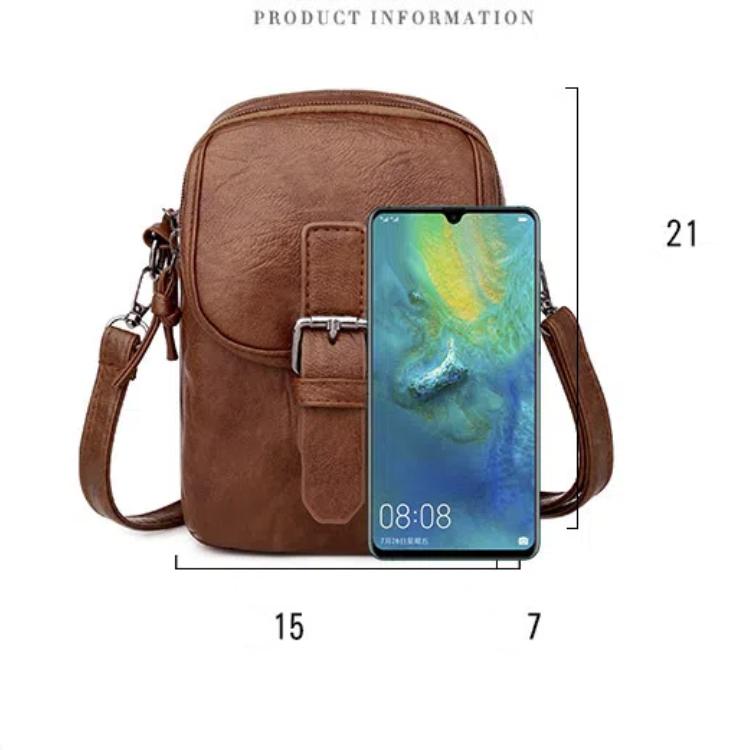 Vintage Women's Bag Versatile Practical Shoulder Bag Double Layer Large Capacity Women Crossbody Messenger Bags