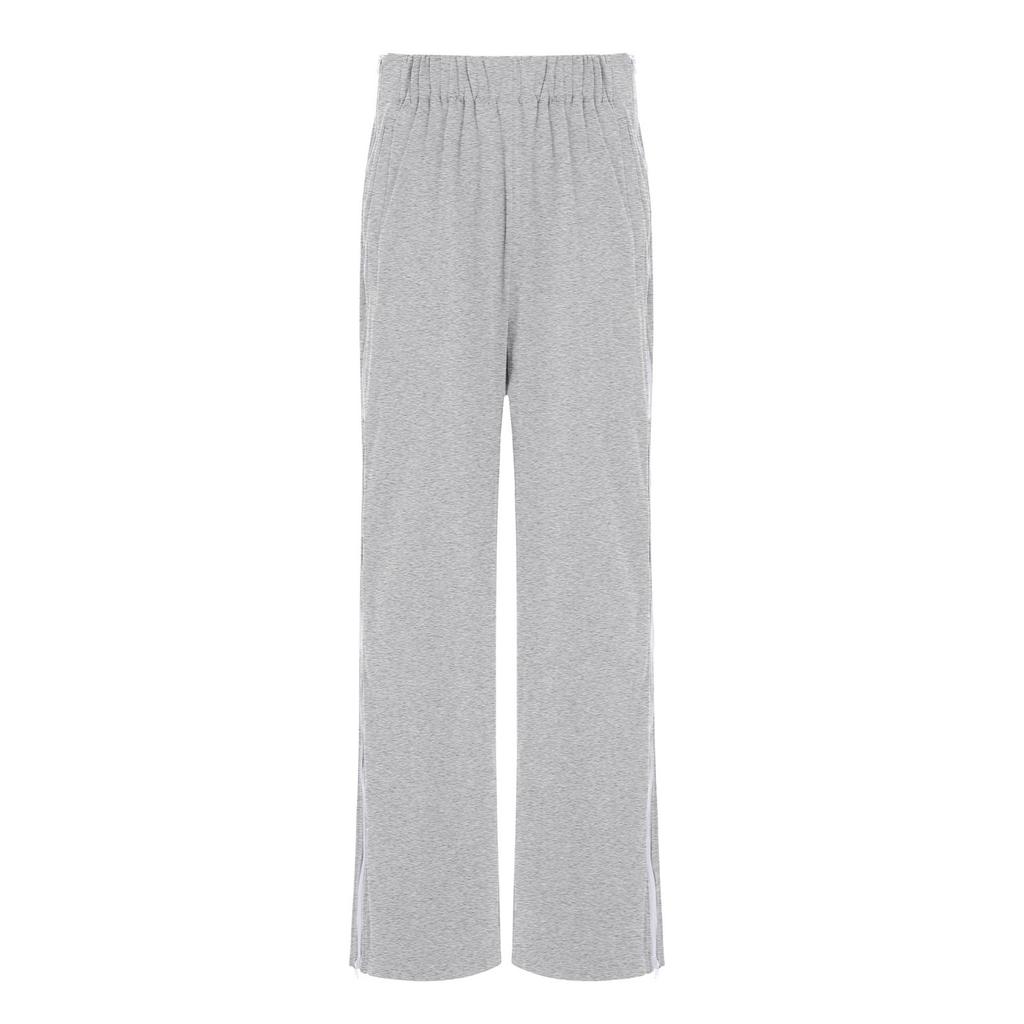 Pantaloni unisex per bambini con bisogni speciali, con elastico in vita, doppie cerniere laterali e tasche.
