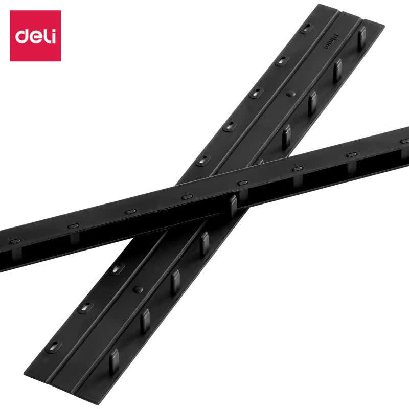 Deli 10-Hole Binding Strips чёрный