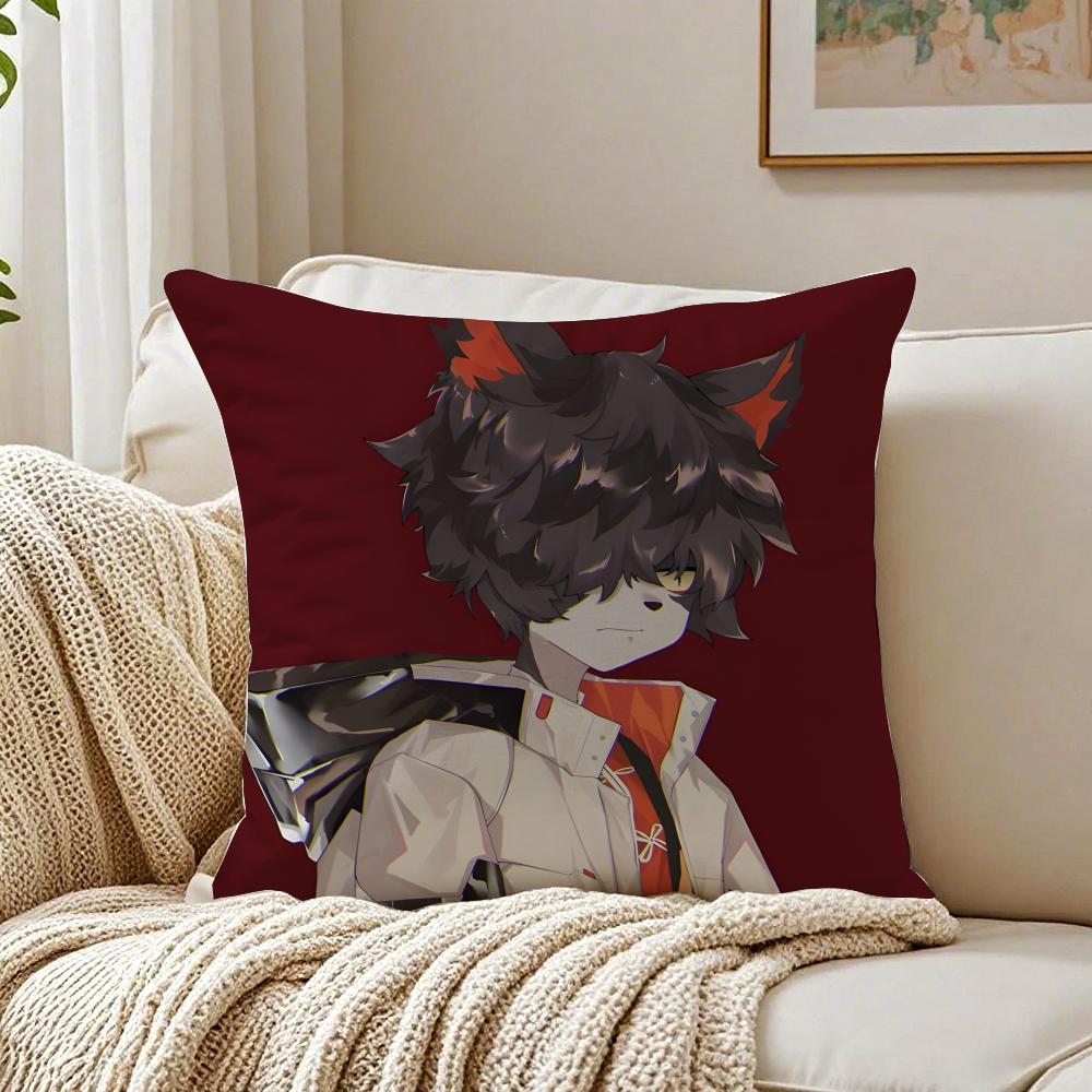 AAak Cushion Cover Linen Pillowcase Soft  for Sofa Bed Home Room Decor