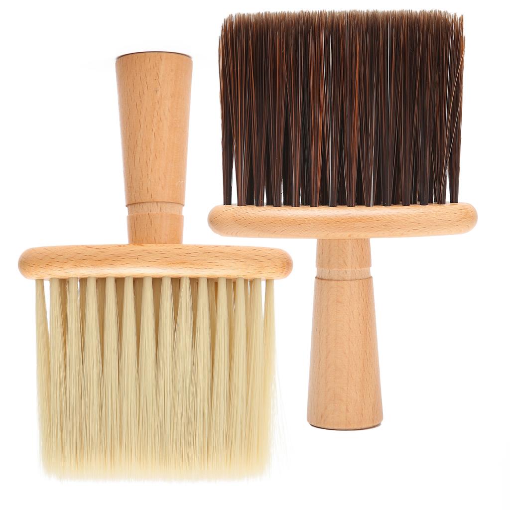 Barber Hair Beard Cutting Brush Professional Face Cleaning Hairbrush Neck Duster Brush