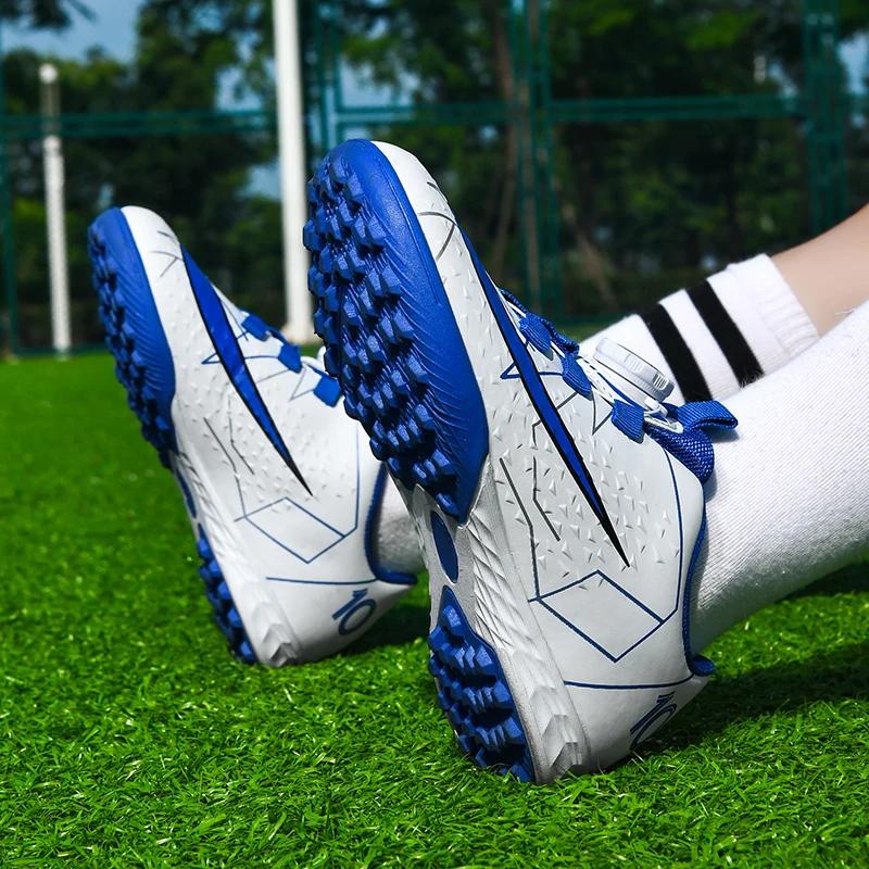 Children Sneakers Top Quality Field Kids Non-Slip Cleats Soccer Shoes Girls Futsal Ultralight Boy Turf Training Football Boots
